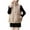 Khaki, variant on CYRBOKO Women's Puffer Vests, Full Zip Thermal Sleeveless Stand Collar Winter Outerwear with Pockets Black Size M