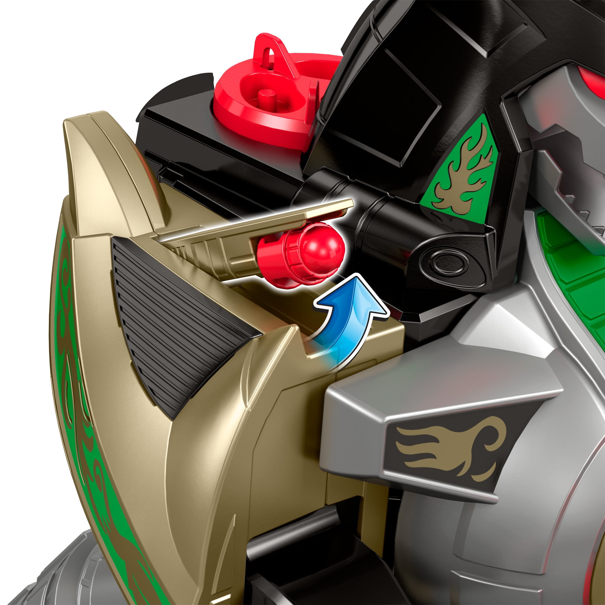 imaginext dragonzord remote