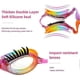 thumbnail image 2 of Kids Goggles,Swimming Goggles with Eye Lash for Kids Girls Children Teens Swim, 2 of 5