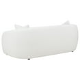 thumbnail image 6 of Pemberly Row Modern Fabric Upholstered Tight Back Sofa White, 6 of 11
