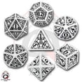 thumbnail image 4 of Q-Workshop Steampunk Dice White/Black (7 Stk.) Board Game, 4 of 5