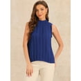thumbnail image 4 of DARING DIVA Women's Work Business Casual Tank Top XL Royal Blue, 4 of 6