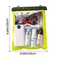 thumbnail image 2 of Waterproof Shoulder Bag Swimming Surfing Beach Water Playing Phone Transparent Toiletry Pouch, 2 of 10