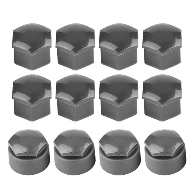 Cubiertas Para Tuercas De Rueda De Coche, 20 Piezas Tuerca De 17 Mm Rueda De Coche Protección De Tornillo De Cubo Automático Tapa De Cubierta Antirrobo