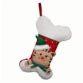 thumbnail image 2 of Fiudx Liquidación de ofertas flash Calcetines con adornos navideños Patrón de calcetines Adornos para árboles de Navidad Adornos navideños, 2 of 3