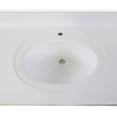 thumbnail image 6 of Design House Brookings 25" x 22 Assembled 2-Door Shaker Bathroom Vanity with Cultured Marble 4" Single Hole Top, Espresso/White, 6 of 19