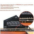 thumbnail image 6 of Aellinatey Guitar String Action Gauge String Height Ruler Fret Rocker Fret Leveling Guide, 6 of 11