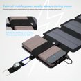 thumbnail image 3 of Cargador De Panel Solar Para Exteriores Cargador de panel solar para exteriores plegable Dispositivo de salida USB portátil 5V 1A para acampar Ehuebsd Para Estrenar, 3 of 9