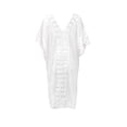 thumbnail image 3 of Ropa Playa Ocean Pacific para Mujer Túnica Cuello V Encaje Blanco Talla Única, 3 of 4