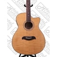 thumbnail image 2 of Oscar Schmidt OACEFN Guitar - Acoustic Electric Auditorium Size - Flame Natural, 2 of 6