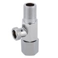 thumbnail image 4 of Brass Water Shut Off Valve Water Bathroom Kitchen Faucet Triangle Valve G1/2", 4 of 8