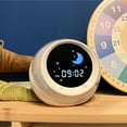 thumbnail image 2 of Sun & Moon Rise Kids Alarm Clock, Children's Sleep Trainer,Sleep Sound Machine, Wake Up Light & Night Light,Teach Kids Day & Night, 2 of 7