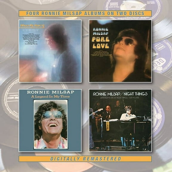 Ronnie Milsap - Where My Heart Is / Pure Love / A Legend In My Time / Night Things - Music & Performance - CD