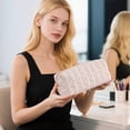 thumbnail image 6 of Soda Candy Makeup Bag Travel Toiletry Bag for Women Small Cosmetic Bags Cute Quilted Cotton Makeup Pouch Zipper Floral Portable Storage Cosmetic Travel Cloth Bag, 6 of 8