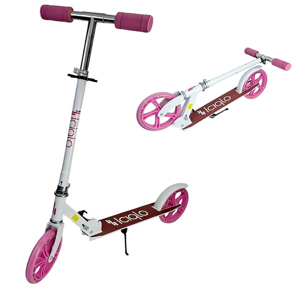 Scooter Patin Del Diablo Ajustable Plegable Adultos Iciqlo Color Rosa