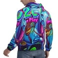 thumbnail image 6 of Sikiie Neon Free Play Men's Hoodie, Essentials Hoodie, Sweatshirt, Pullover Hooded Sweatshirt for Men-Small, 6 of 7