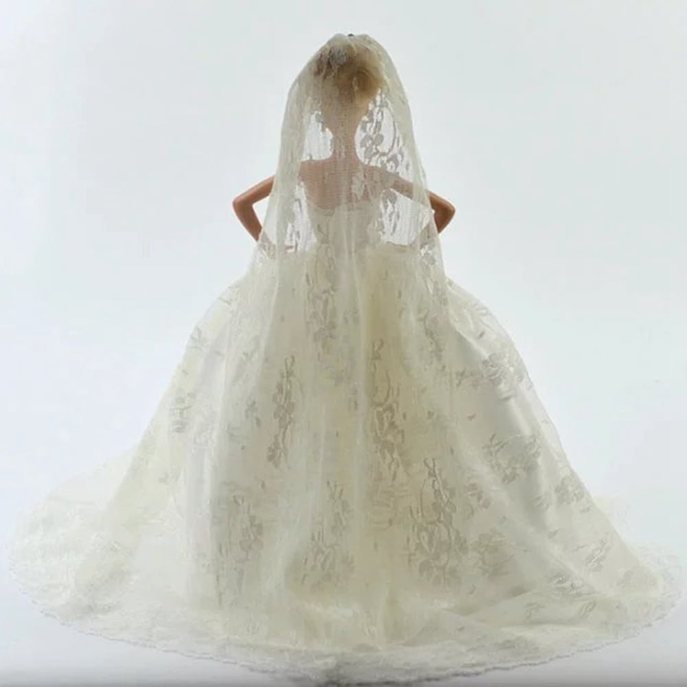 barbie wedding dress walmart