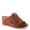 COGNAC, variant on Nokiah Women’s Wedge Mule with Woven Leather & Cushioned Comfort