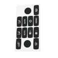 thumbnail image 2 of For Fiat Croma 05-11 Clima Panel Stickers Decals \Windows \Button \Decals For Repair Worn Button Knob Switch Stickers, 2 of 8
