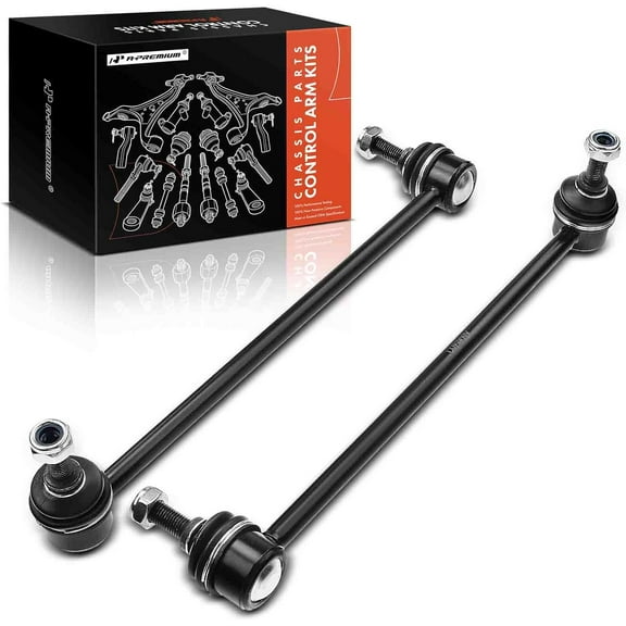 A-Premium Front Sway Bar Links Stabilizer links Compatible with Hyundai Accent Kia Rio Rio5 2006-2011 2-PC Set