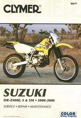 Pre-Owned Suzuki DR-Z400E, S & SM 2000-2006 (Clymer Motorcycle Repair) (Paperback) 1599690721 9781599690728