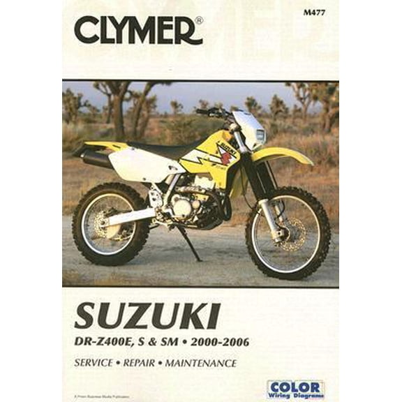 Pre-Owned Suzuki DR-Z400E, S & SM 2000-2006 (Clymer Motorcycle Repair) (Paperback) 1599690721 9781599690728