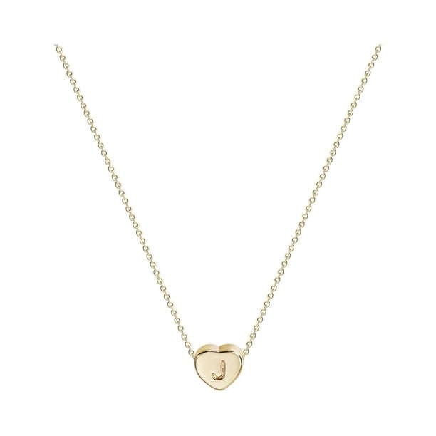 Collar con Colgante de Cadena con 26 Letras y Nombre En Inglés para Mujer | Revestimiento de Aleación | Compacto, Elegante y con Estilo | 1 Collar