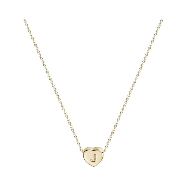 Collares Lisbinx para mujer, regalo de moda para mujer, cadena con colgante de 26 letras y nombre en inglés, joyería