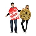 thumbnail image 1 of Milk & Cookies Couples 2 pack Halloween Costume for Unisex Adults, One Size Fit, by Fun World, 1 of 5