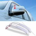 thumbnail image 2 of Chrome Steel Rearview Mirror Trim Strip For 10-19 for Toyota Prado FJ/LC150 2010-21, 2 of 3