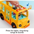 thumbnail image 4 of Fisher-Price Little People Autobús Escolar Vehículo de Juguete Musical para Niños Pequeños con 2 Figuras, 4 of 5