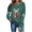 Y194-Army Green, variant on Ichuanyi Womens Christmas Long Sleeve Crewneck Sweatshirts Christmas Cute Print Casual Pullover Tops