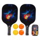 thumbnail image 1 of Juego de pickleball raquetas de pickle de fibra de vidrio con mango antideslizante 4 bolas para entrenamiento, 1 of 7