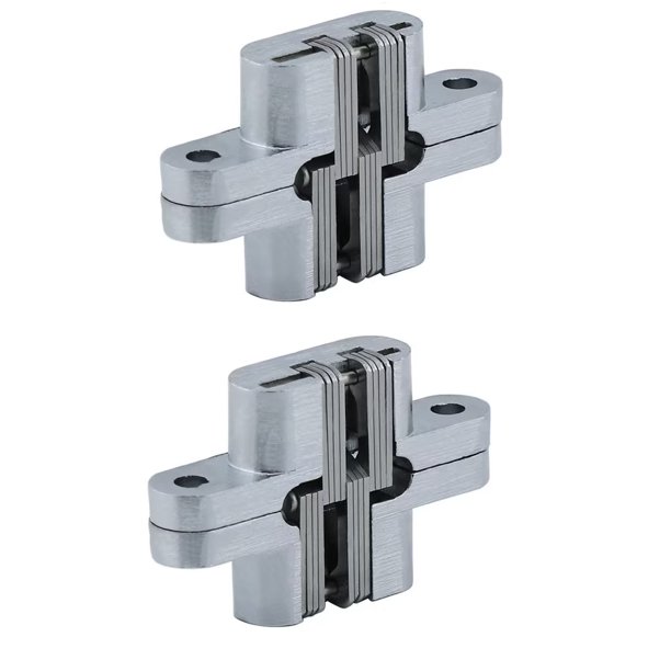 Bisagra invisible ShuxiuWang de aleación de zinc 180 grados para puerta plegable 60mm