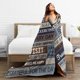 thumbnail image 5 of LHSHID Happy Retirement Throw Blanket Soft Fuzzy Fleece Blanket For Couch Bed Living Room Decoration 30x40in, 5 of 6