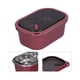 thumbnail image 4 of Fiambrera Para Niños, 8.3 X 3.5 X 5.5 Pulgadas Fiambrera De Acero Inoxidable De Doble Capa Bento Lunch Box Bento Boxes Para Acampar Para Viajar Para El Hogar Para La Oficina Para, 4 of 8