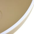 thumbnail image 4 of Milk White Coffee Round Tables With Storge Movable Table Top Multifunctional End Side Table, 4 of 8