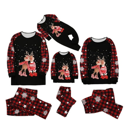 

Family Christmas Pjs Matching Sets Holiday Pajamas Xmas Jammies for Family or Couples