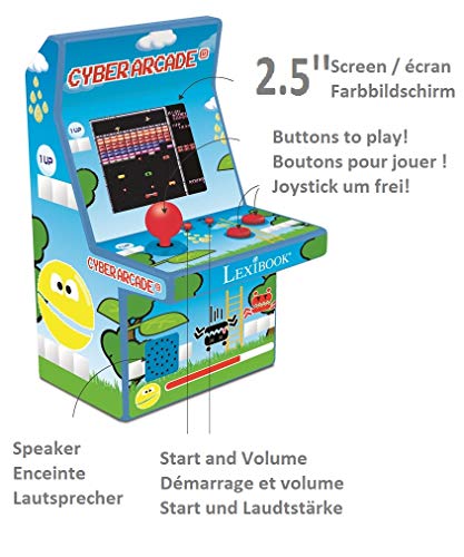 Lexibook Cyber Arcade Portable Gaming Console 300 games