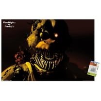 Five Nights at Freddy's - Nightmare Chica Wall Poster with Push Pins, 22.375" x 34"