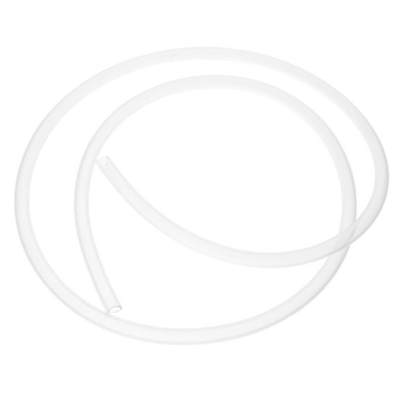 RENACLIPY Transparent Silicone Glass Straw Portable for Seniors and Home Use, Reusable Drinking Straw - 1 Piece