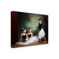 thumbnail image 2 of Trademark Fine Art 'Three Ballerinas' Canvas Art by Sharon Forbes, 2 of 3