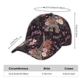 thumbnail image 2 of Balery Romantic Paris Gorra de béisbol de tamaño ajustable para correr, entrenar y actividades al aire libre. Gorra de papá para todas las estaciones., 2 of 6