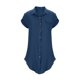 thumbnail image 5 of TaTaai Women's Button Down Shirt Dress Lapel Collar Short Sleeve Solid Color Casual Pocket Detail Crinkle Gauze Mini Dress Gift, 5 of 7