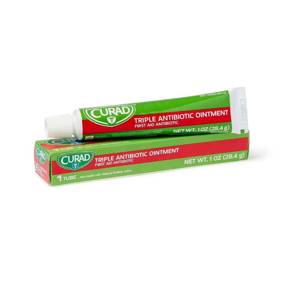 CURAD Triple Antibiotic Ointment 1 OZ TUBE, 12/CS