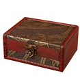 thumbnail image 3 of Caja de Almacenamiento de Madera Vintage con Broche Caja de Almacenamiento de Joyería Organizador de Cajas, 3 of 12