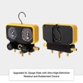 thumbnail image 2 of AC Manifold Gauge Set for R134a R12 R22 R502 Refrigerants, Automotive AC Gauge Set, Precision Refrigerant Gauge Kit, 2 of 6