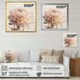 thumbnail image 4 of Designart White Dahlia Flowers I Canvas Wall Art, 4 of 5