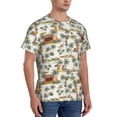 thumbnail image 5 of Rocae Hawaiian Style for Men's Moisture-Wicking Crew Tee - T-Shirt for Sports, Outdoor Activities, and Casual Wear, 5 of 9