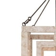 thumbnail image 2 of LALUZ Farmhouse Wood Chandelier, 4 Light Rustic Mid-Century Cube Wooden Chandeliers Light Fixture for Dining Room, Living Room, Bedrooms, Living Room, Entryway, 2 of 7